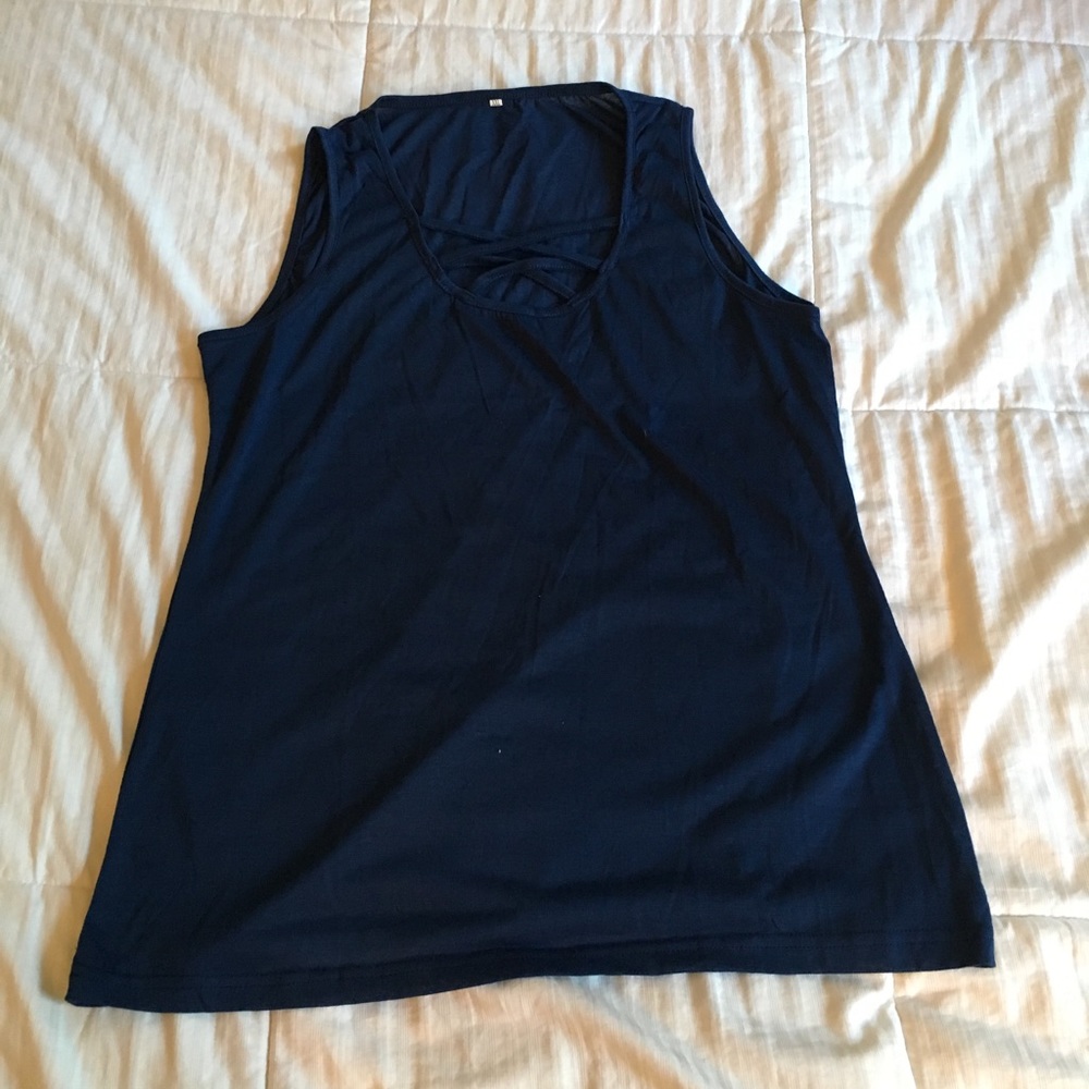 summer cross front tops